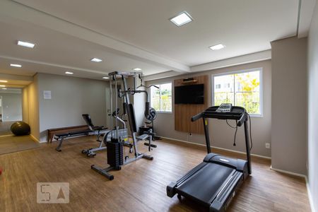 Apartamento para alugar com 38m², 1 quarto e 2 vagas Apartamento para alugar com 38m², 1 quarto e 2 vagasAcademia