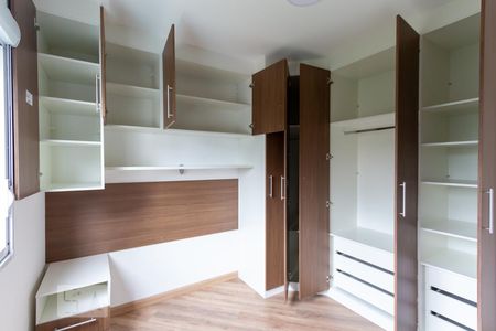 Detalhe da suíte de apartamento para alugar com 1 quarto, 38m² em Jardim Ampliação, São Paulo