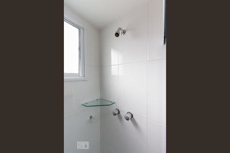 Detalhe do banheiro da suíte de apartamento para alugar com 1 quarto, 38m² em Jardim Ampliação, São Paulo