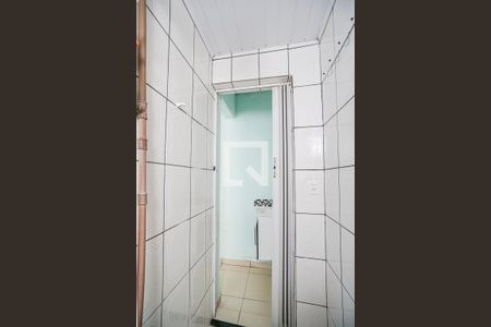 Banheiro da suíte de casa de condomínio para alugar com 1 quarto, 40m² em Vila Zilda, São Paulo