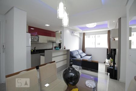 Sala de apartamento para alugar com 2 quartos, 52m² em São José, Canoas
