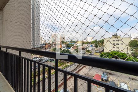 Varanda da Sala de apartamento para alugar com 3 quartos, 66m² em Vila Augusta, Guarulhos