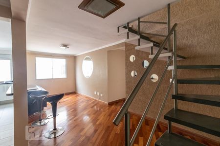 Sala de apartamento para alugar com 3 quartos, 110m² em Ahú, Curitiba