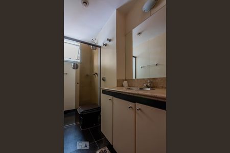 Banheiro Social de apartamento para alugar com 3 quartos, 200m² em Santo Antônio, Belo Horizonte