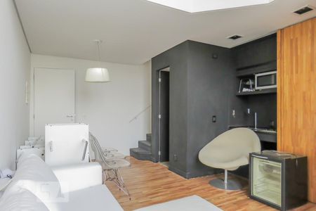 Sala de apartamento à venda com 1 quarto, 93m² em Vila Olímpia, São Paulo
