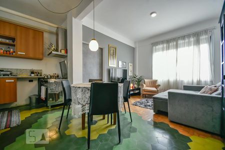 Sala de apartamento à venda com 1 quarto, 45m² em Consolação, São Paulo