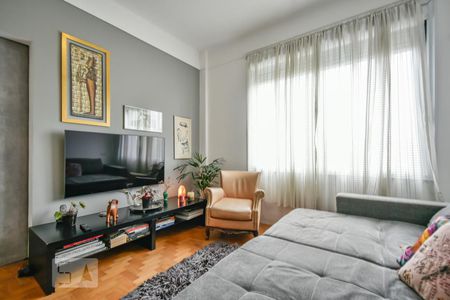 Sala de apartamento à venda com 1 quarto, 45m² em Consolação, São Paulo