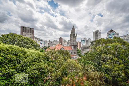 Vista da Sala de apartamento à venda com 1 quarto, 45m² em Consolação, São Paulo