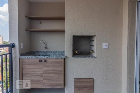 Varanda gourmet de apartamento à venda com 3 quartos, 91m² em Rudge Ramos, São Bernardo do Campo