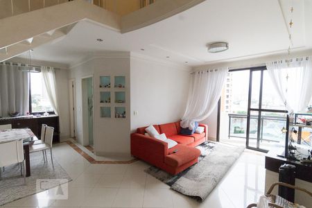 Sala  de apartamento para alugar com 2 quartos, 78m² em Chácara Santo Antônio (zona Leste), São Paulo