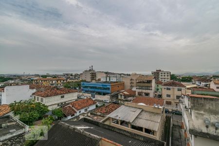 Vista da Sala de apartamento à venda com 2 quartos, 58m² em Olaria, Rio de Janeiro