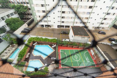 Varanda - Vista Piscina de apartamento à venda com 3 quartos, 100m² em Cidade Monções, São Paulo