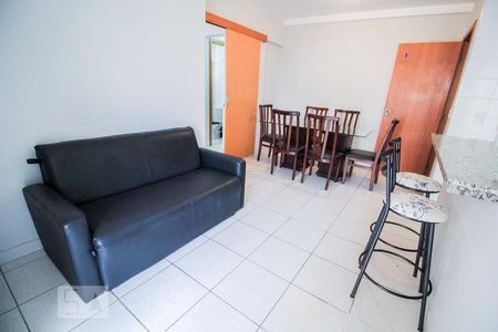 Sala de apartamento para alugar com 1 quarto, 46m² em St. Bela Vista, Goiânia
