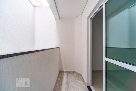 Varanda da Sala de apartamento à venda com 3 quartos, 69m² em Vila Pires, Santo André