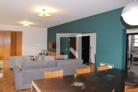 Sala de apartamento para alugar com 1 quarto, 255m² em Higienópolis, São Paulo