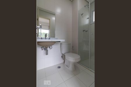 Banheiro da Suíte 1 de apartamento para alugar com 2 quartos, 59m² em Tamboré, Santana de Parnaíba