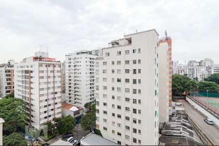 Vista do Quarto de apartamento à venda com 1 quarto, 42m² em Consolação, São Paulo