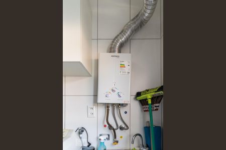 Apartamento para alugar com 46m², 1 quarto e 1 vagaAquecedor