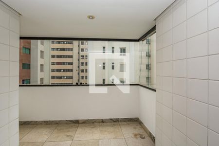 Varanda da Sala de apartamento para alugar com 4 quartos, 135m² em Belvedere, Belo Horizonte