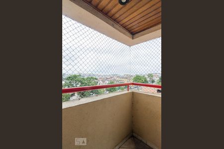 Varanda de apartamento à venda com 3 quartos, 77m² em Conceição, Diadema
