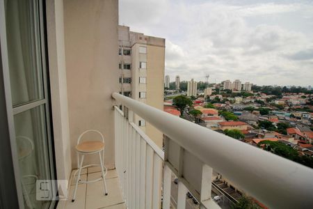 Varanda da Sala de apartamento para alugar com 2 quartos, 45m² em Jardim das Vertentes, São Paulo