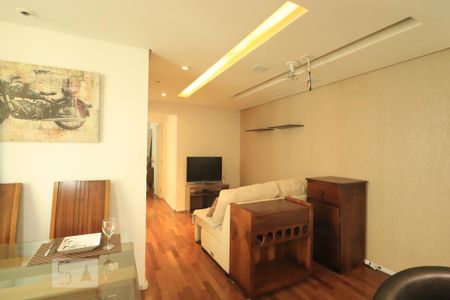 Sala de apartamento para alugar com 2 quartos, 74m² em Jardim, Santo André