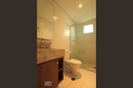 Banheiro da Suíte de apartamento para alugar com 2 quartos, 74m² em Jardim, Santo André