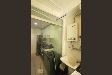 Área de Serviço de apartamento para alugar com 2 quartos, 74m² em Jardim, Santo André