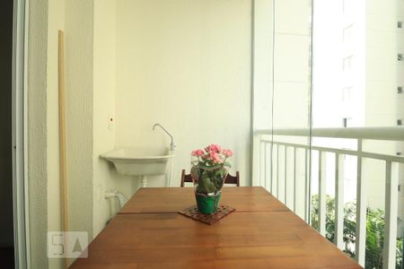 Varanda da Sala de apartamento para alugar com 2 quartos, 74m² em Jardim, Santo André