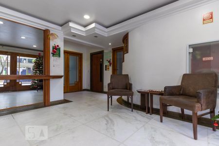 Área comum - Hall social de apartamento à venda com 1 quarto, 50m² em Cambuí, Campinas