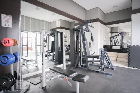 Apartamento para alugar com 40m², 1 quarto e 1 vaga Apartamento para alugar com 40m², 1 quarto e 1 vagaAcademia