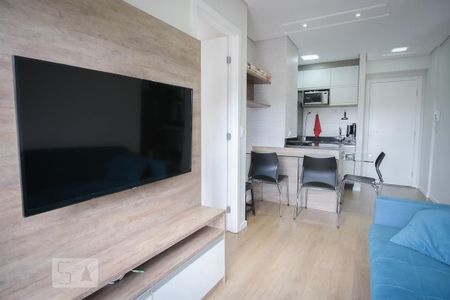 Sala de apartamento para alugar com 1 quarto, 40m² em Portão, Curitiba