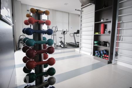 Apartamento para alugar com 40m², 1 quarto e 1 vaga Apartamento para alugar com 40m², 1 quarto e 1 vagaAcademia