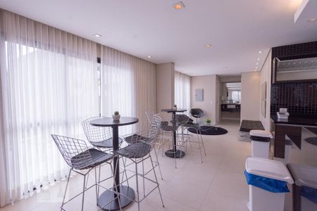 Apartamento para alugar com 40m², 1 quarto e 1 vaga Apartamento para alugar com 40m², 1 quarto e 1 vagaÁrea comum - Salão de festas