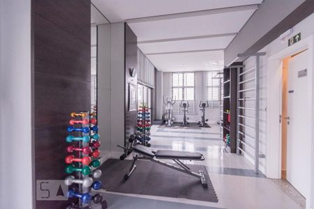 Apartamento para alugar com 40m², 1 quarto e 1 vaga Apartamento para alugar com 40m², 1 quarto e 1 vagaAcademia