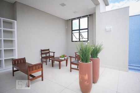 Apartamento para alugar com 40m², 1 quarto e 1 vaga Apartamento para alugar com 40m², 1 quarto e 1 vagaÁrea comum - Piscina