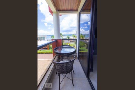 Varanda de kitnet/studio para alugar com 1 quarto, 37m² em Setor de Hotéis de Turismo Norte, Brasília