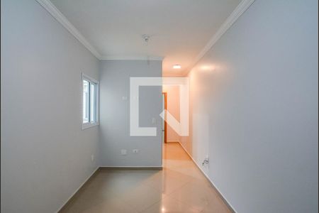 Sala de apartamento à venda com 2 quartos, 53m² em Vila Scarpelli, Santo André