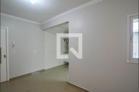 Sala de apartamento à venda com 2 quartos, 53m² em Vila Scarpelli, Santo André