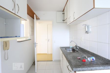 cozinha de apartamento para alugar com 2 quartos, 48m² em Jardim Ampliação, São Paulo