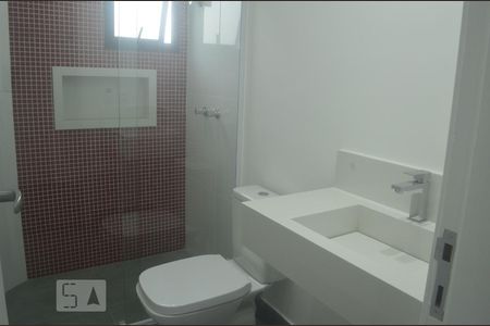 Banheiro de apartamento à venda com 1 quarto, 45m² em Vila Andrade, São Paulo