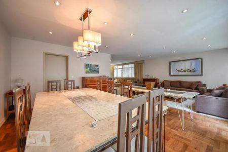 Sala de Jantar de apartamento para alugar com 4 quartos, 315m² em Higienópolis, São Paulo