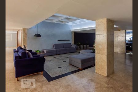 Hall de Entrada Edifício de apartamento à venda com 4 quartos, 130m² em Lourdes, Belo Horizonte