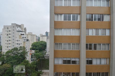 Varanda - vista de apartamento para alugar com 1 quarto, 50m² em Consolação, São Paulo