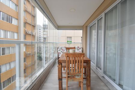 Varanda de apartamento para alugar com 1 quarto, 50m² em Consolação, São Paulo