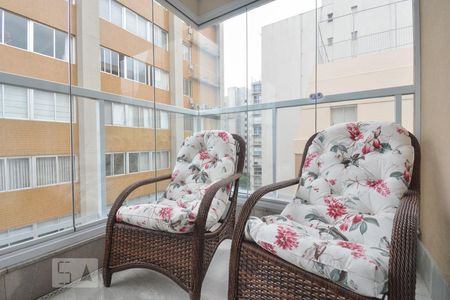 Varanda de apartamento para alugar com 1 quarto, 50m² em Consolação, São Paulo