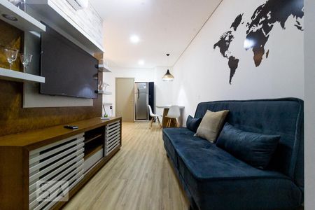 Sala de apartamento para alugar com 1 quarto, 44m² em Barro Preto, Belo Horizonte