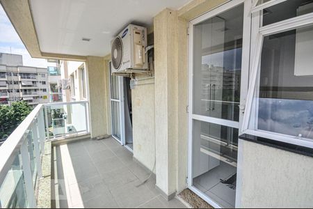 Varanda de apartamento para alugar com 2 quartos, 62m² em Pechincha, Rio de Janeiro