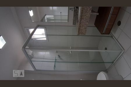 Banheiro de apartamento para alugar com 3 quartos, 95m² em Campestre, Santo André