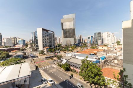 Apartamento para alugar com 34m², 1 quarto e 1 vaga Apartamento para alugar com 34m², 1 quarto e 1 vagaVaranda - vista
